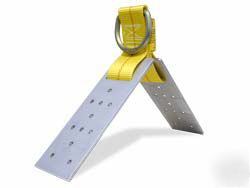 Fall protection saf-t-anchor roof anchor double 3/16