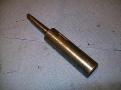 Morse taper 2 - 3 adapter for atlas lathe drill press