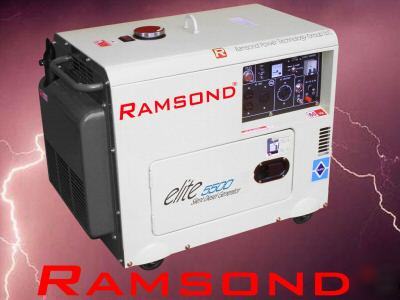 Ramsond elite 5500 silent diesel generator 5.5KW 5500W 