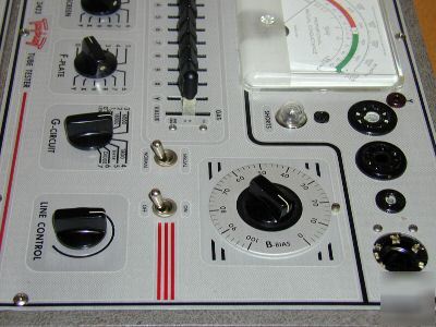 Triplet model 3423 mutual conductance tube tester