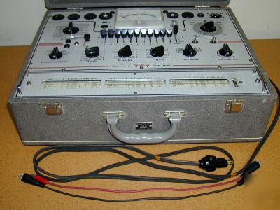 Triplet model 3423 mutual conductance tube tester
