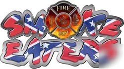 Firefighter decal reflective 8