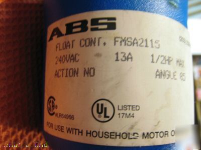 New abs household house pump float FMSA2115 240 vac