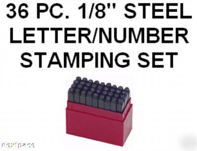 New metal alphabet stamping set stamp marking punch 