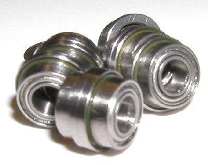 10 flanged bearing F695-rz 5X13X4 stainless bearings