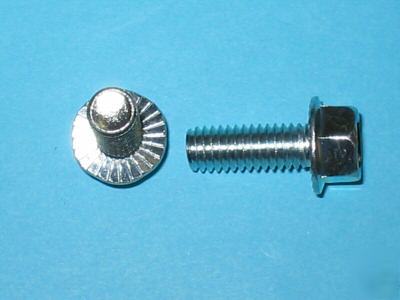 900 serrated flange screws - size 1/4-20 x 2-1/2