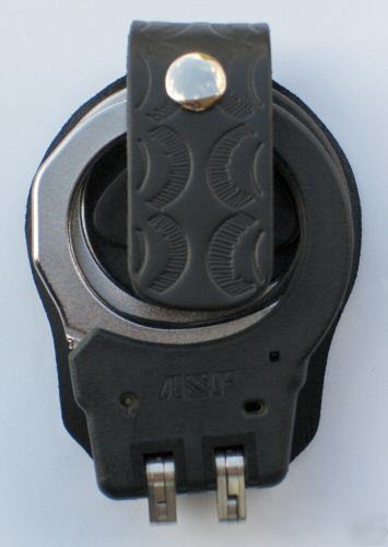 Fbipal e-z grab asp open handcuff case model V1 (bw)