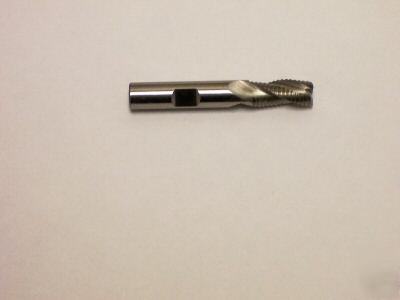 New - M42 cobalt roughing end mill 3 flute 5/8