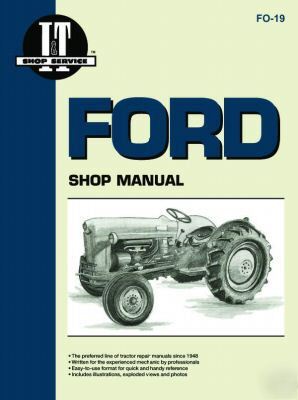 New ford holland i&t shop service repair manual fo-19