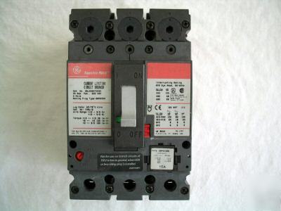 New ge spectra 15A 3P 600V current limiting breaker 