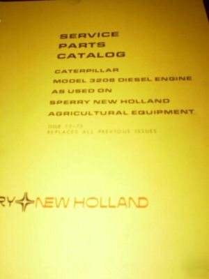 New holland caterpillar 3208 diesel engine parts cat