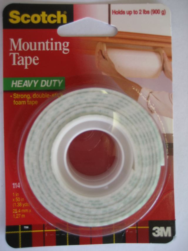 Heavy duty double sided mounting tape-mco 114