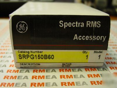 New ge spectra SRPG150B60; 60 amp rating plug - 