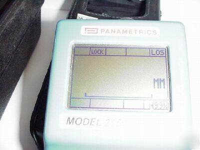 Panametrics 25DL ultrasonic thickness gage complete kit