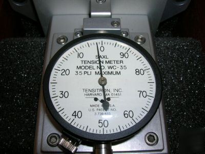Tensitron, inc: sheet tension meter model wc-35
