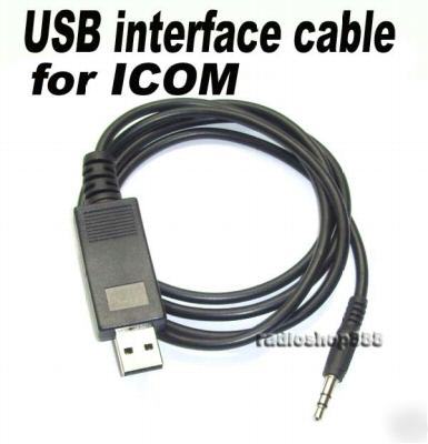 Usb programming cable for icom and alinco radios 6-030