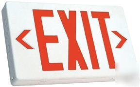 New t&b emergi-lite led exit sign in box cat# ECL4R