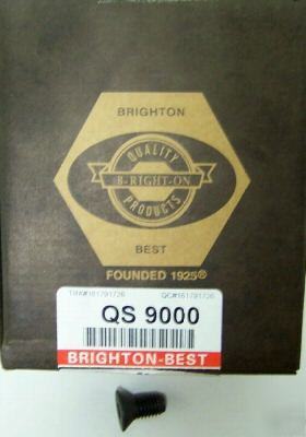 100 brighton-best flat head socket screw 3-48 x 1/2