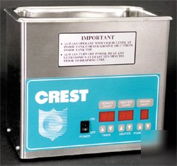 Crest 3/4 gallon 275D digital ultrasonic cleaner wow 
