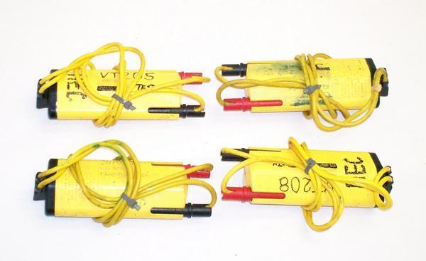 Lot 4 ideal voltmeter solenoid voltage tester 61-067 