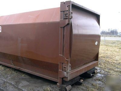 30 cubic yard self contained garbage trash compactor