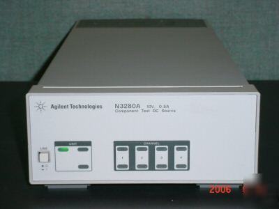 Agilent N3280A quad output component test dc source