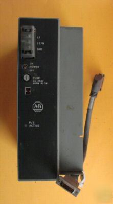Allen bradley 1771-P7 power supply 1771-CP1 ref#3725-26