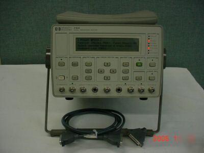 Hp 3784A digital transmission analyzer (opt. 2 & H13)