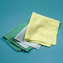 Microfiber cleaning cloths-rcp Q630 blu