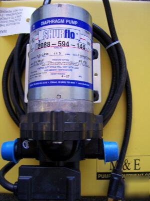 New shurflo diaphragm pump 2088-594-144 