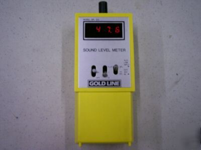 Goldline digial sound level meter SPL120