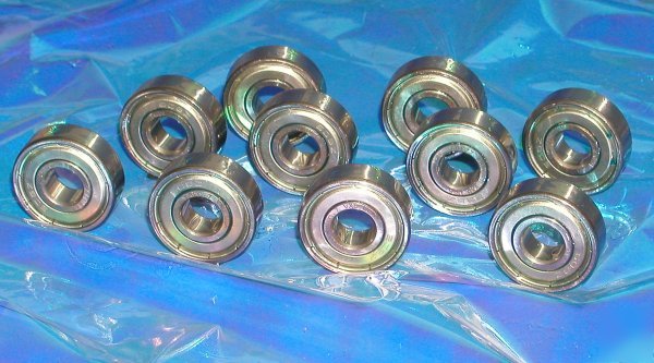 10 bearing 608ZZ 8*22*7 608Z mm metric ball bearings