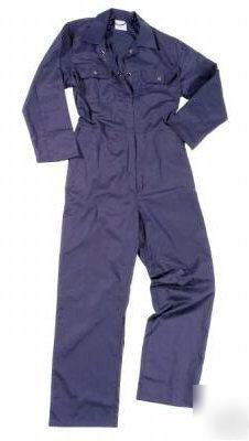 New - blue work overalls boilersuit- 46