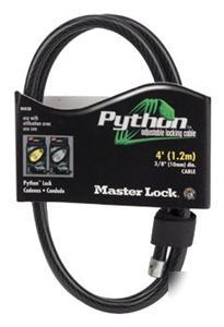 New master 8406D python adjustable locking cable - 