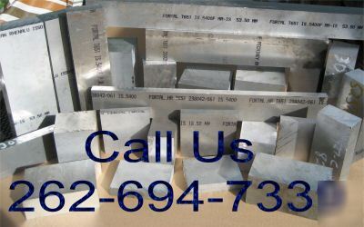 Aluminum plate fortalÂ® T651 1.535 x 3 x 14 