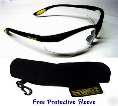 Dewalt bifocal clear safety glasses 2.5 free ship lot/3