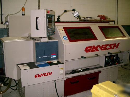 Ganesh gt-2050 precision cnc plus lathe, fagor 8040-t