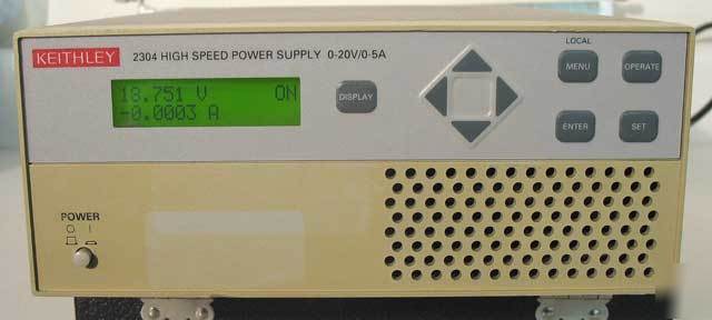 Keithley 2304 high speed programmable dc power supply