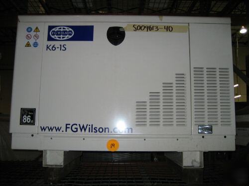 Fg wilson K6-1S kubota diesel generator non epa