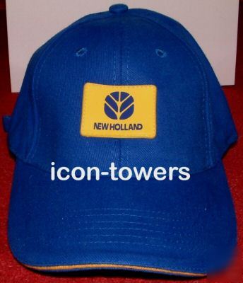 New holland agricultural gifts: one size royal blue cap