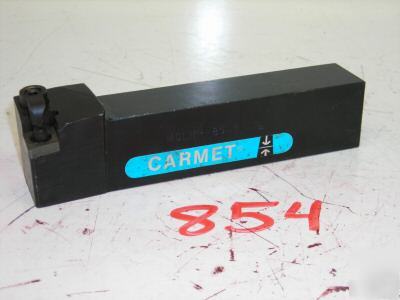 Carmet carbide insert turning tool mclnr 854 light used