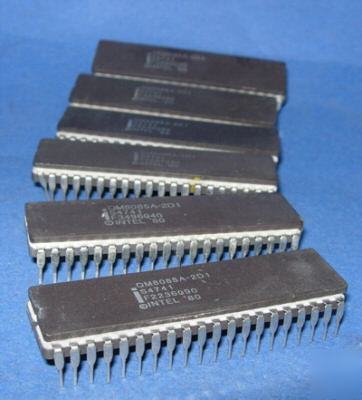 Intel QM8085A-2DI 40PIN cerdip cpu vintage P8085 D8085