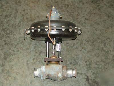 Sanitary steam throttling valve globe