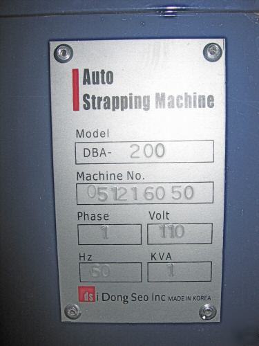 Automatic carton bridge strapping machine XT9026