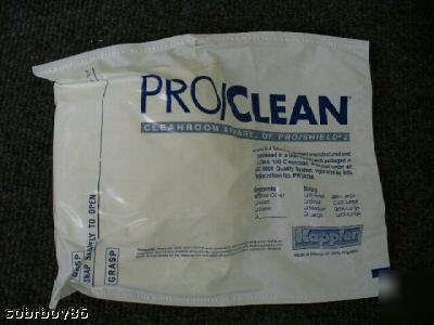 New lot 6 pro/clean cleanroom shoe cover pro/shield xl