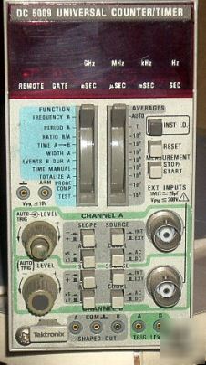 Tektronix DC5009 programmable universal counter/timer