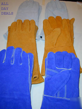 7 pr variety pack welder gloves welding landscaping $60
