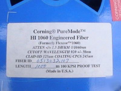 Corning puremode hi 1060 engineered fiber 1KM 1000M