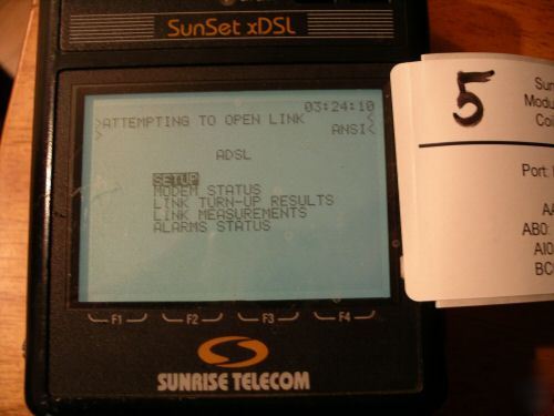 Sunrise sunset xdsl module only w/ssxdsl-3