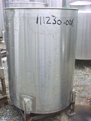 Used 120 gallon vertical stainless steel tank